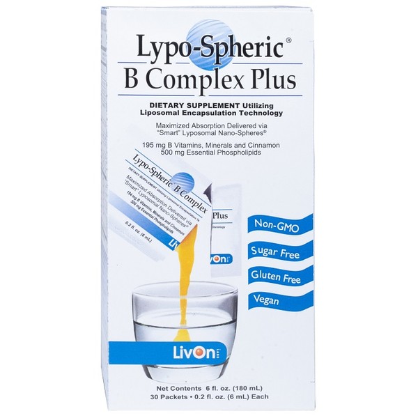 Lypo-Spheric B-Complex Plus 30 Pack - 6ml Each  - Expiry 31/08/24 - Discontinued Product