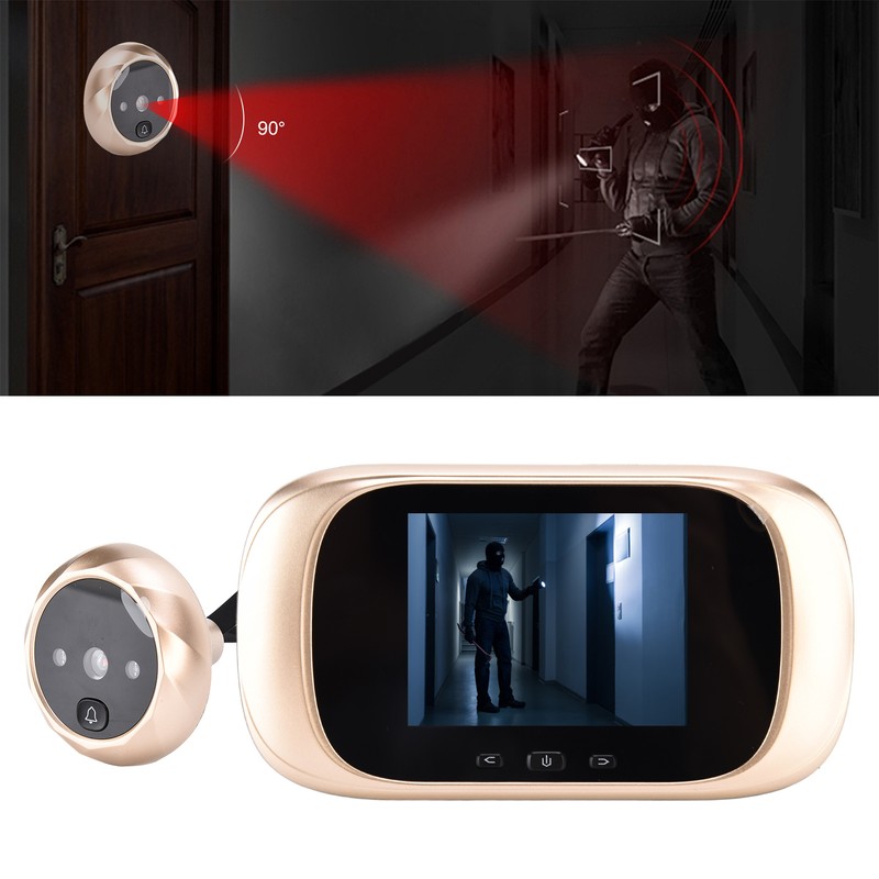2.8 Inch Digital Door Viewer Electronic Peephole DoorBell Camera Smart