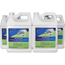 Black Diamond Stoneworks GET SERIOUS Grease Trap Treatment. Commercial Enzyme Drain Opener, Odor Control, Enzyme for Grease Trap Cleaner, and Maintenance. Eliminates Build-Up, Odor, and drain grease.