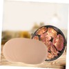 FELTECHELECTR Unbleached Parchment Paper 100 Pcs Round BBQ Sheets Non-Stick
