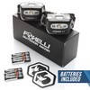 Foxelli LED Headlamp Flashlight for Adults & Kids, Running, Camping,