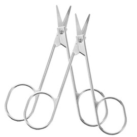 6pcs Stainless Steel Eyebrow Scissors Set for Women Precision Cutting Tool for Eyebrow Shaping and Facial Hair Easy to Use and Clean Durable Design Silver