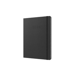 Collins - Legacy - 2026 12 Month Calendar Year Planner, Week-To-View Diary, A5 Hard Cover - Black (CL53.99-26)