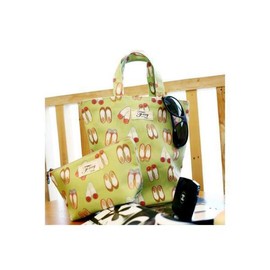 parsi Pasi Lily Shoes Green Beach Bag Bath Bag Pouch Set / 파시 릴리슈즈 그린 비치백 목욕가방파우치 세트