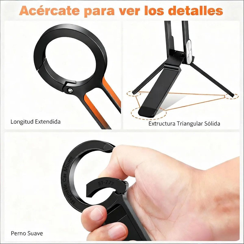 Magnético Mini Trípie Soporte Para Teléfono Celular
