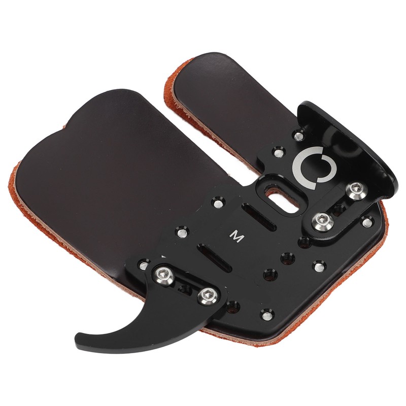 Archery Finger Guard Adjustable Finger Guard Black Protective Gear for