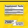 Primaforce L-Citrulline 2500mg, 240 Tablets, 120 Servings