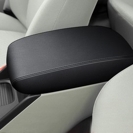 AOMSAZTO Armrest Cover for Civic Honda 2012-2015 Black Center Console Pad for Civic