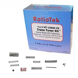 10R80 10R90 2017-Up RatioTek Transmission Valve Body Kit, RT-10R80-PR; Compatible with Ford