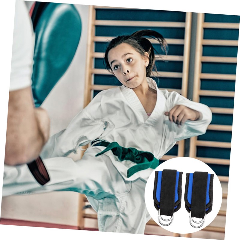 BESPORTBLE Cable Machine Ankle Straps 2 Pack D-Ring Ankle Belt