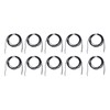 10Pcs Temperature Sensor Probe NTC Thermistor Temp Transducer Cold Pressed