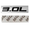 OnlyYou.X 3.0L Engine Emblem 3.0L Engine Badge Thick Decal Sticker