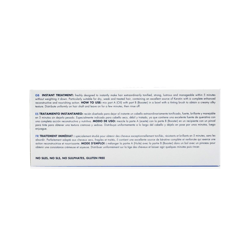 Mirna Professional Reconstructive Treatment Ampoule Booster. Formulated with Keratin for
