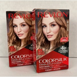 Revlon® ColorSilk Beautiful Color™ Hair Color in 61 Dark Blonde/2 Pack