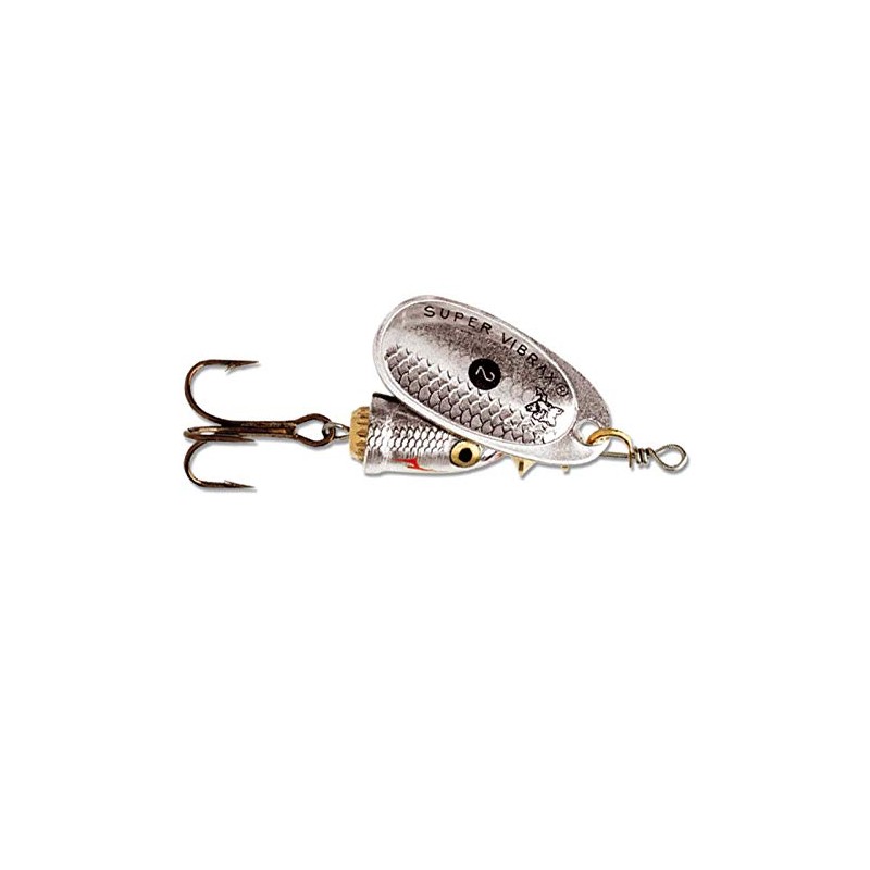 Rapala Classic Vibrax 02 Wildeye Tackle, Silver Shiner, 3/16