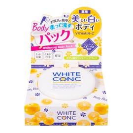 White Conch Whitening Body Pack CII Cream Grapefruit, 2.5 oz (70 g) x 1
