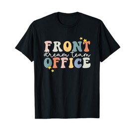 Retro Front Office Dream Team School Secretary Front Office T-Shirt