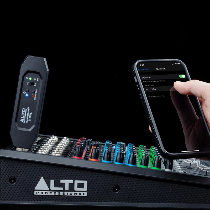 Alto Bluetooth Total MKII MK2 XLR Rechargeable Bluetooth Audio Receiver