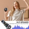Hupoaf Bluetooth Shower Speaker, 2025 Portable Bluetooth 5.3 Speaker 360°Surround