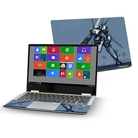 MightySkins Skin Compatible with Lenovo Yoga 720 13" (2017) - Grey Steel | Protective, Durable, and Unique Vinyl Decal wrap Cover | Easy to Apply, Remove, and Change Styles | Made in The USA