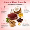 Astaxanthin 24mg with MCT Oil, Astaxanthin Antioxidant Supplements with Ashwagandha,