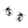 Antrader Stainless Steel Closet Rod Flange,0.75 Inch Dia. O-Shaped Curtain