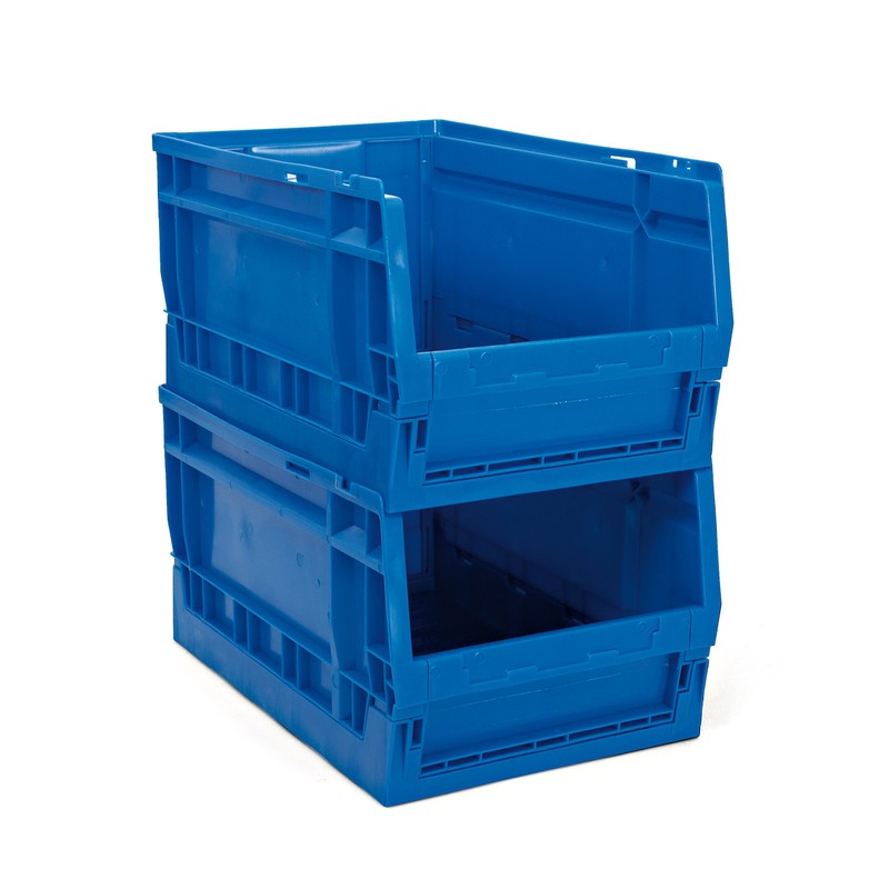 Tayg 204029 Stackable and Foldable Storage Bin mod. 54P, Blue