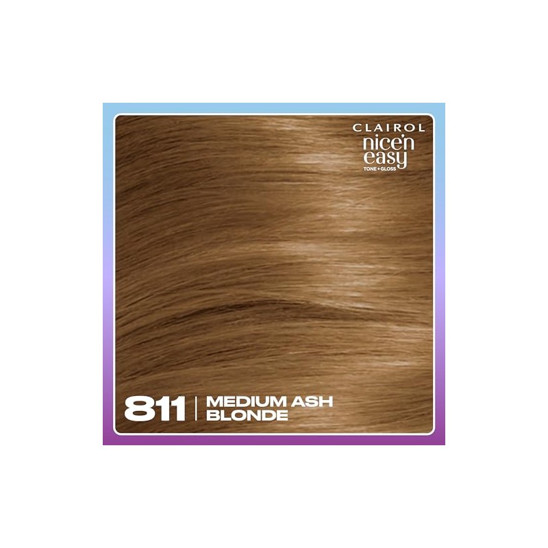 Clairol Nice'n Easy Tone+Gloss Semi Permanent Hair Dye - 811/73
