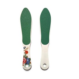Foot File Double Sided Pedicure Rasp Hard Callus Dead Skin Remover Smooth Pedi (Ceramic Design)