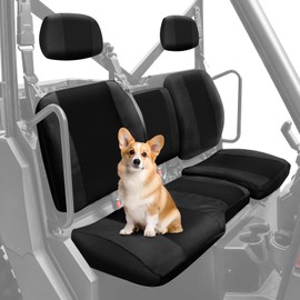 MDPROMCP Ranger XP 1000 Seat Cover, Split Back Ranger Seat Covers Compatible with 2018 2019 2020 2021 2022 2023 2024 2025 Polaris Ranger XP 1000, 2020 2021 2022 Ranger 1000 Black