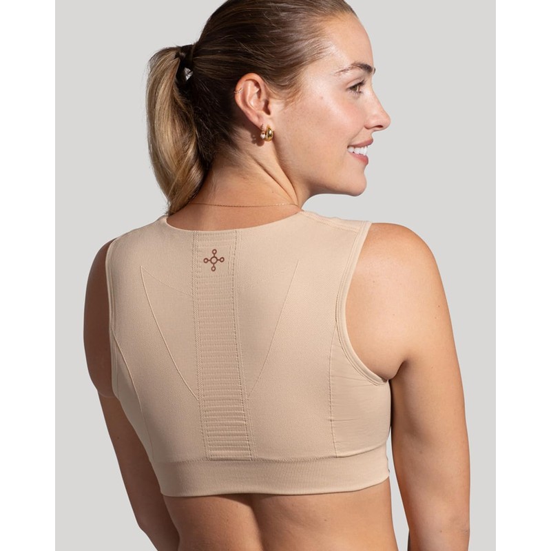Tommie Copper Seamless Compression Bra with Back Support - Wireless,