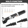 Otoscope Kit, Ear Scope with Light, 3X Magnification, 4 Speculum