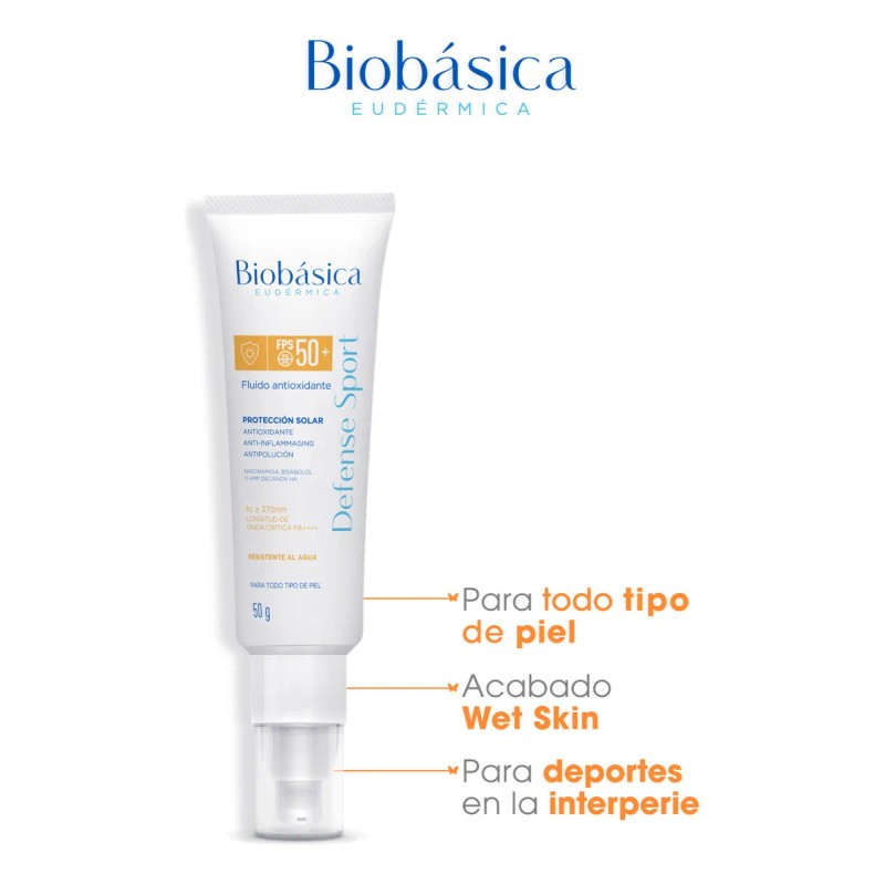 Protector Solar Fps Defense Sport Biobásica
