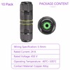 DMiotech 10 Pcs Waterproof Junction Box Electrical Cable Connector M20