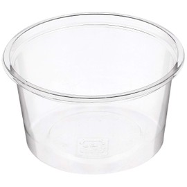 Chuo Kagaku 101-260 Disposable Containers, Takeout, Lunch Bento Box, Made in Japan, Round C-AP Round Cup, Main Unit, 50 Pieces, 9.2 fl oz (260 ml), Diameter 3.0 x 2.2 inches (10.1 x 5.5 cm)
