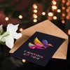 Artery8 Thinking Of You Colourful Dove Graphic Design Blank For