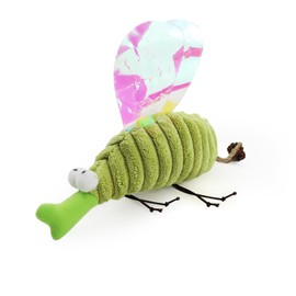 LuckyOpt Catnip Toys for Cats, Cute Catnip Toys Caterpillar Shape Cat Chew Toy, Soft Plush Cat Toys for Indoor Cats Interactive Cat Toys for Playing Teeth Cleaning (Mosquito)