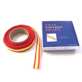 10m Ribbon Spanish Flag