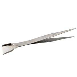 ZCZQC 4PCS Jewelry Reticle Grabber with Spade Tweezers Stainless Steel Diamond Holder Clawed Gemstone Tweezers For Gemstones Beads Small Parts Grabbers