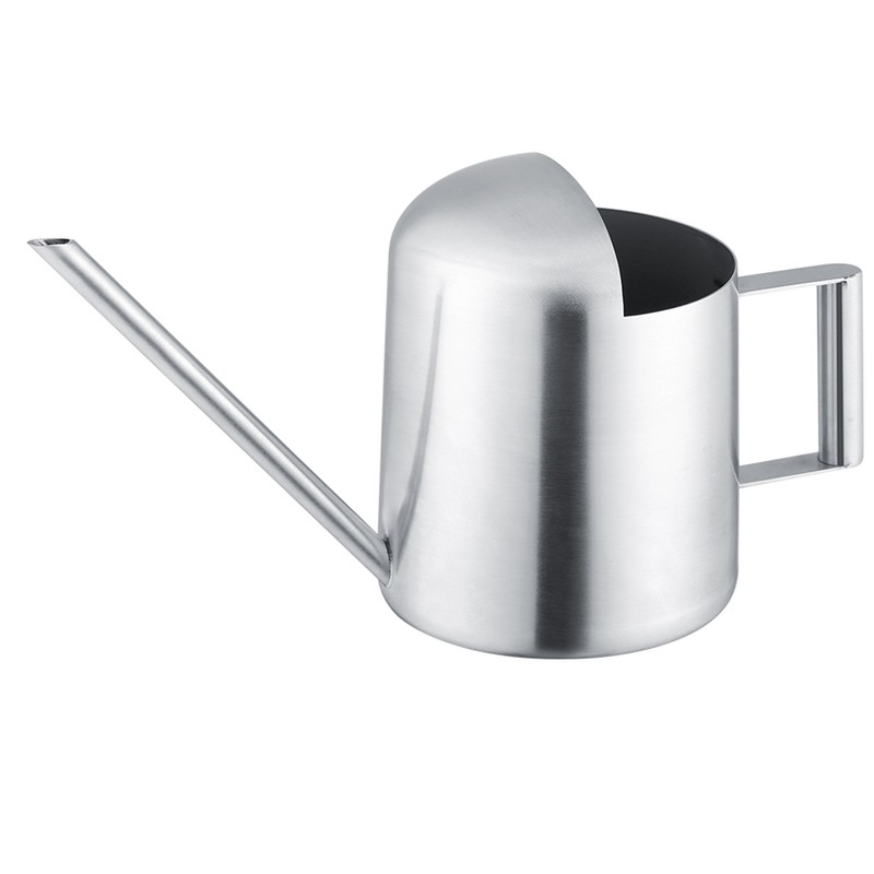 Stainless Steel Watering Can Garden Plant Flower Long Mouth Sprinkling