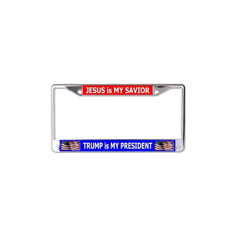 Jesus is My Savior Trump is My President Chrome License