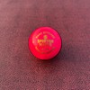 SPORTISH Leather Cricket Match Ball - Pink Hand Stitched Competitive