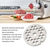 2pcs Meat Grinder Plate Disc Blade Sharpness Blade Rustproof Reusable