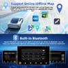 9 Inch Android 13 Car Stereo for Honda Fit 2014-2018
