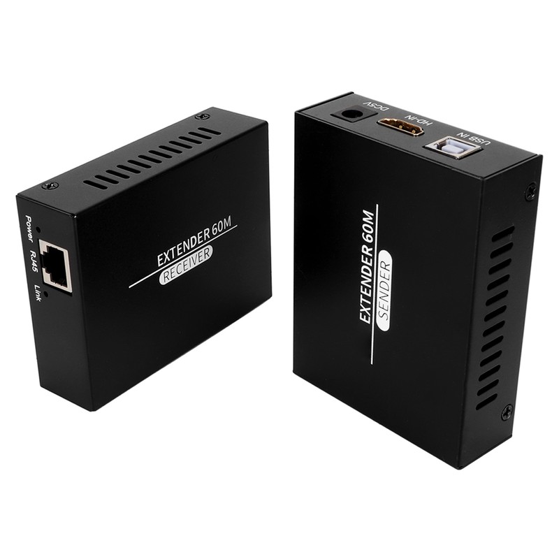 HD Multimedia Interface KVM Extender 197ft 1920x1080P 60Hz Remote Operation