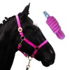 Halter for Horses with Knit, Lead Rope Horse with Halter,