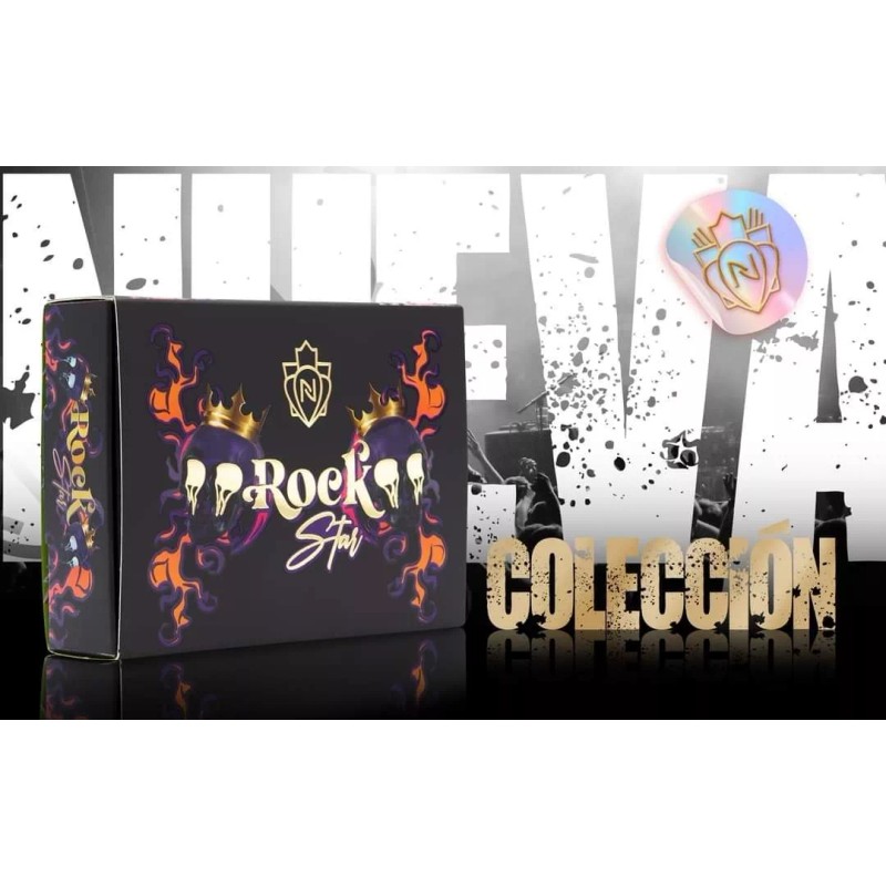 Nailux Coleccion De Acrilicos Colores Rockstar