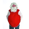 Halco Santa Belly Stuffer Fat Suit Vest Claus Washable Satin