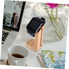 SEWACC 1pc Bamboo and Wooden Watch Stand Type Charging Display