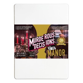 Murder at The Manor Premium (2024) 6-20 Player Flexible Murder Mystery Dinner Party Game